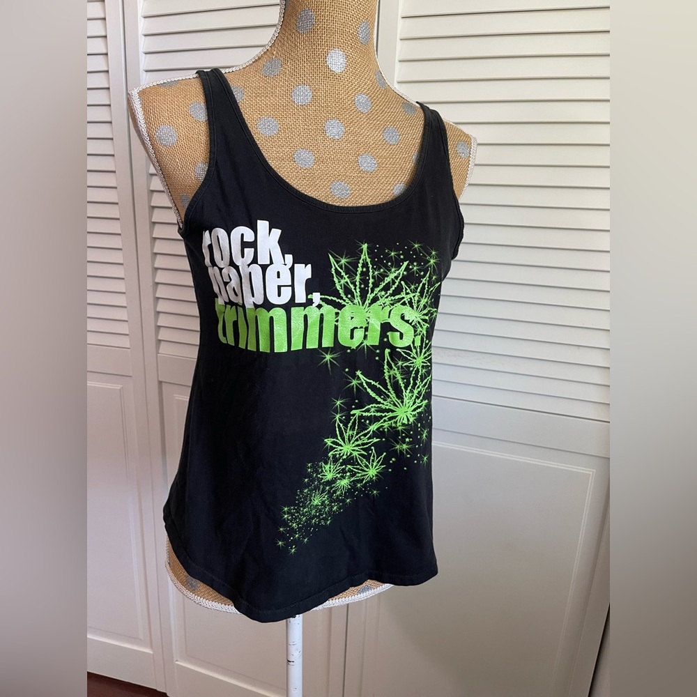 Rock Paper Trimmers Tank Top